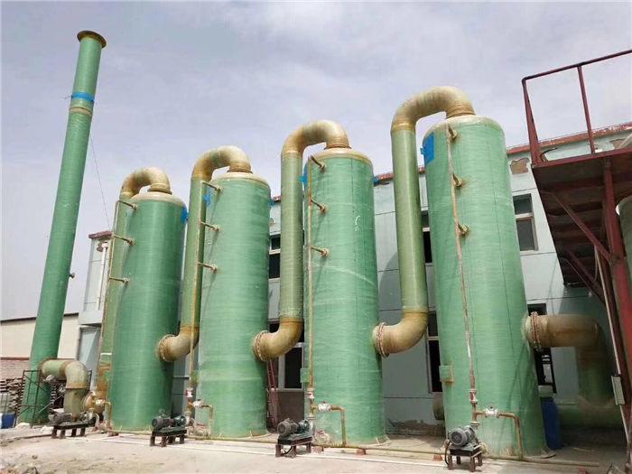 玻璃鋼吸收塔在運用中的幾點留意事項